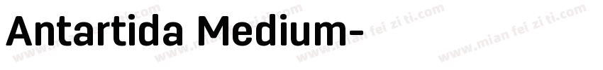 Antartida Medium字体转换